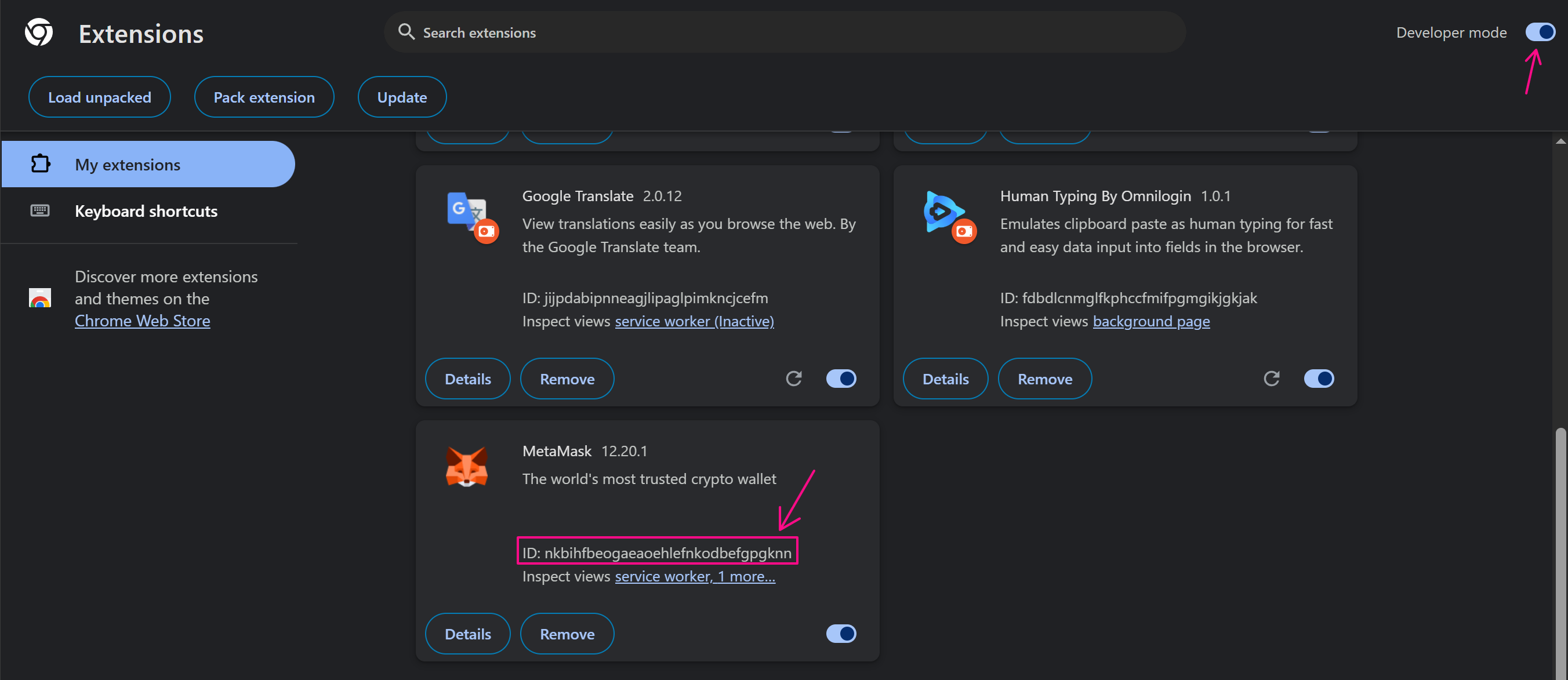 id metamask