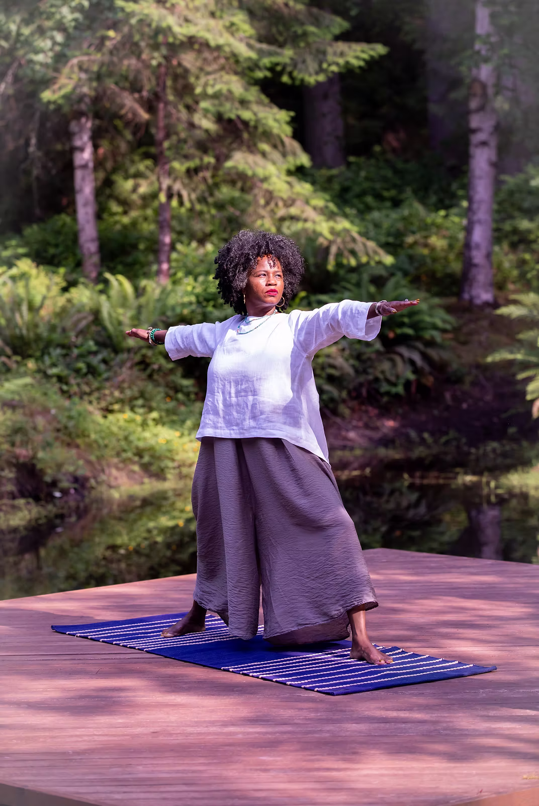Saturday guest teacher Zenobia Warfield