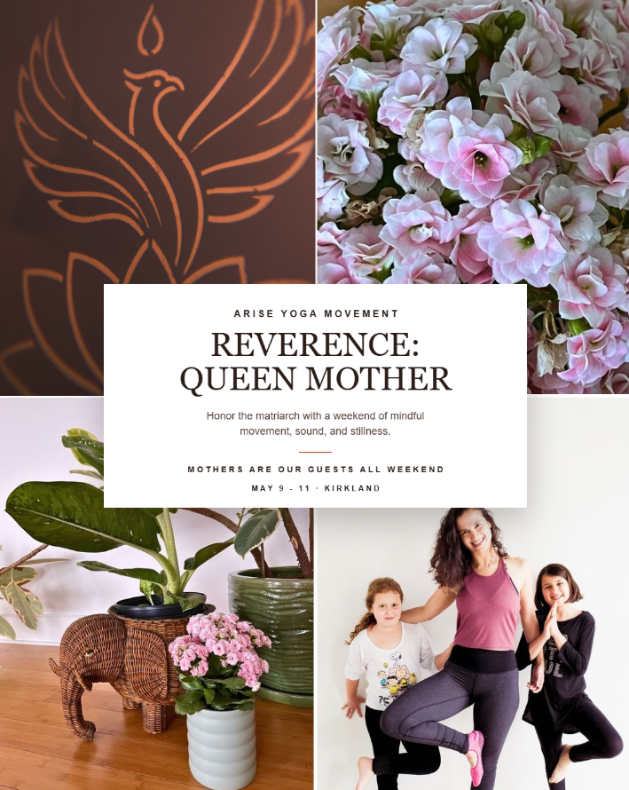 Reverence: A Queen Mother Weekend — May 8 – 10, 2026