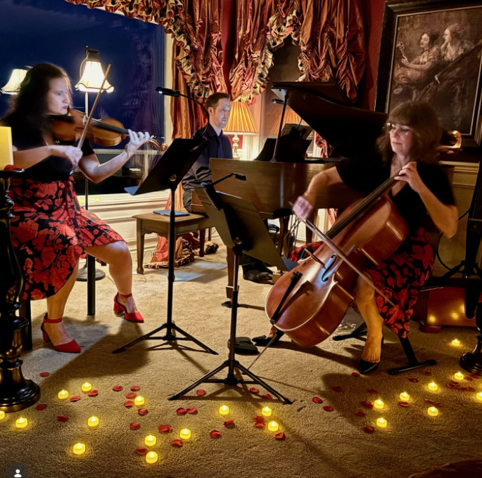 Trio Clara — live classical music at A Night to Remember: After Dark
