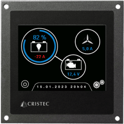 Batteri Monitor 3,5" + 300A shunt