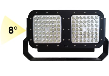 LED Spot/bauglys Terenez 230V 24000lm 8° 150W