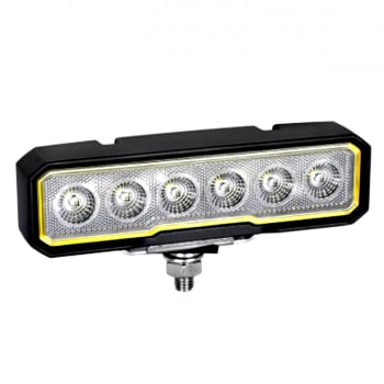 6LED Dekkslys 25W 1500LM 12-36V 40°