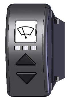 Bryter CT41 for vindusviskermotor 40W