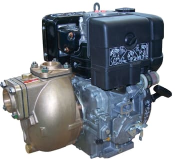 AM-D 50 Diesel motor pumpe - Elektrisk starter
