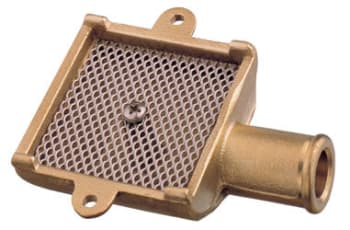 Lensesil med slangekobling - messing