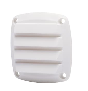 Ventilrist 85 x 85mm hvit
