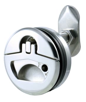 Kompresjonslås 2 1/2" flens 63,5 mm m/lås m/leppe