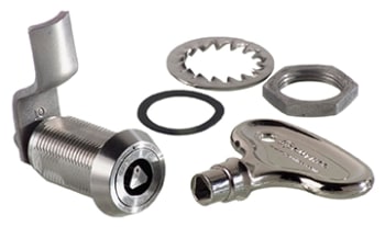Kompresjonslås 7mm kort Stainless Steel