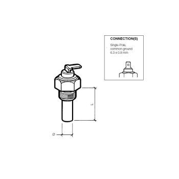 Temp.giver 120°C 3/8"-18NPTF 1 polet