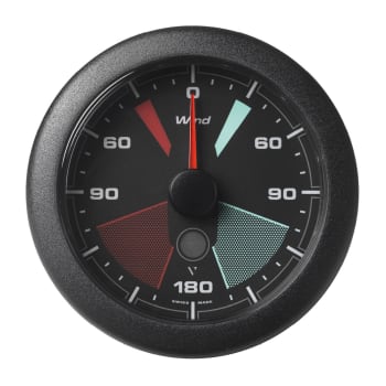 Vindretning 360° 85mm sort OceanLink