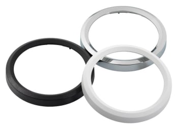 Frontring flat ø85 krom ViewLine