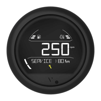 VL Digital 85mm Multif. Turteller/speed 12/24V analog og J1939