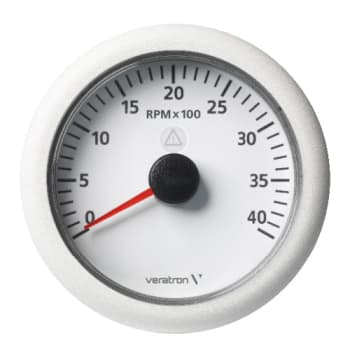 Turteller 4000rpm 85mm hvit ViewLine