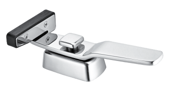 Dørlås/slåe m/utvendig mottaker SS316