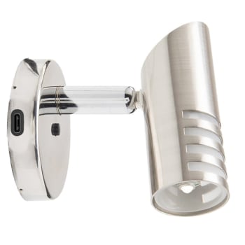 LED Leselys Belle Ile 12/24V 1W USB C 115°