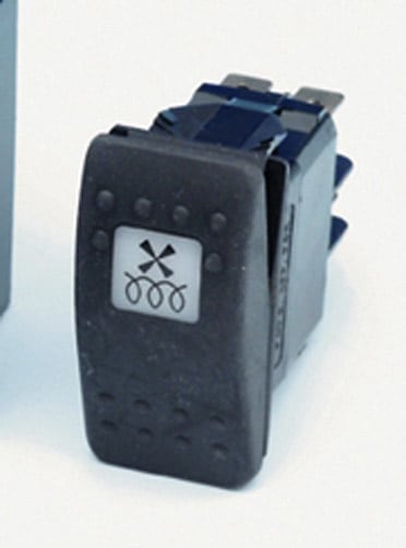 Bryterhode Symbol varmluftvifte