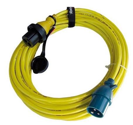 Kabel for landstrøm 15m 1,5mm2 16A