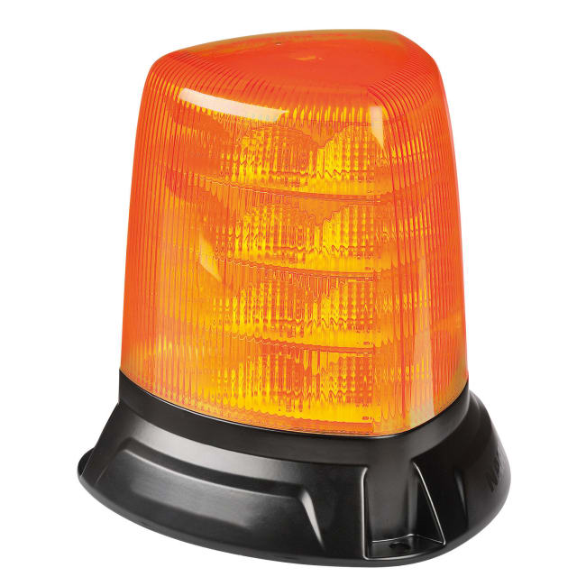 Aero Beacon LED Oransje flenset 10-33VDC høy (QUADRA STACK)