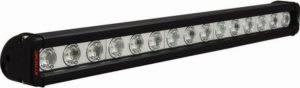 LED lyskaster15x5W 10g enkel rad sort
