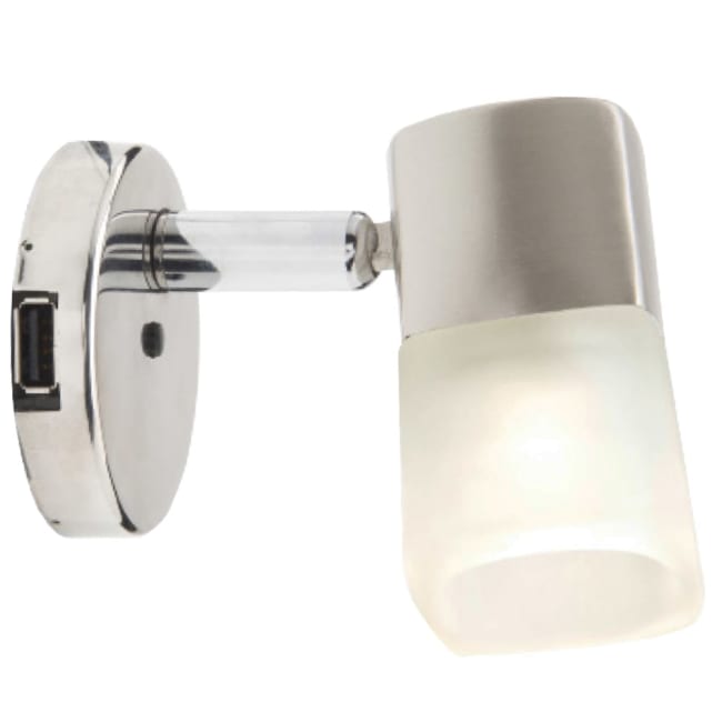 LED leselys Piana 12/24V 1.5W m/USB