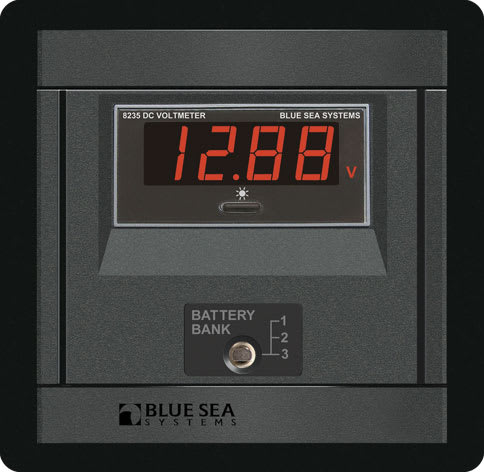 Panel med digitalt Multimeter (1474)