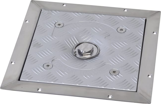 Aluminiumsluke 12x12 - Quick Release