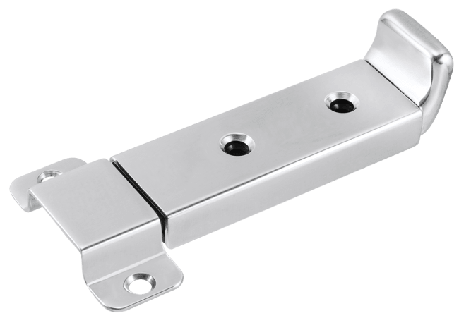 Bolteskåte kraftig m/utenpåliggende mottaker SS316