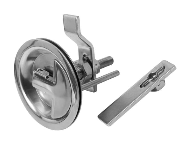 Kraftig dørklås Ø90mm