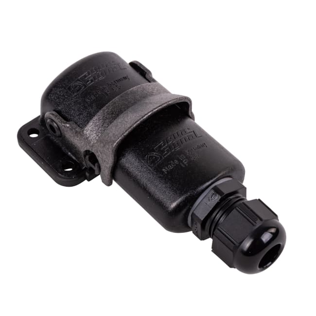 Dekkskontakt 5 polig horisontal - komplett