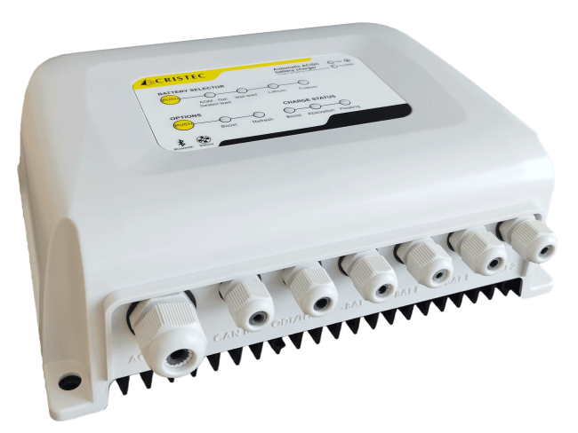 IP65 Power+ AC-DC Lader 12V/20A