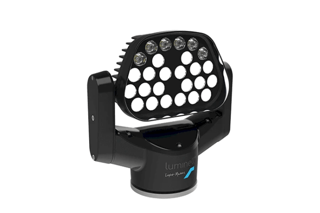 SL1 søkelys komplett kit m/panel sort 24V