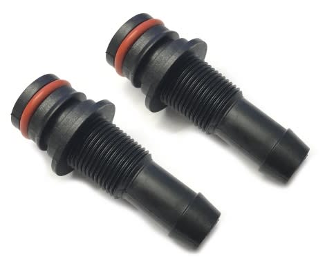 Hurtigkobling rett 2 x 1/2"-3/8" BSP