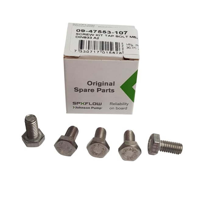 Screw Kit Tap Bolt M6X12 (5X 0.0138.134)