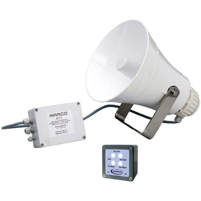 Elektrisk horn 24V EW3 20/75m m/tåkesignal