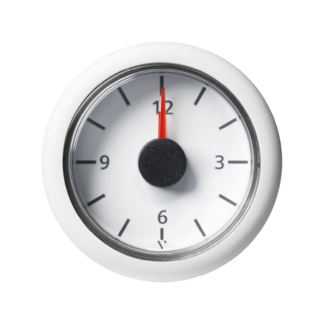 Quarz Ur 18-32V 52mm hvit ViewLine