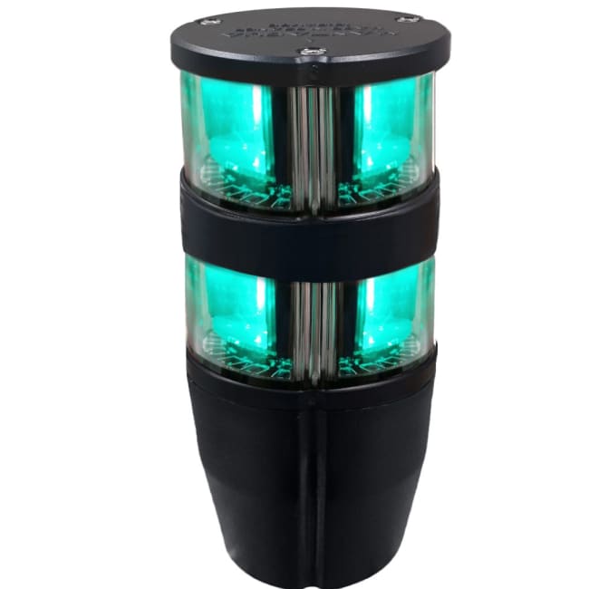 NaviPro LED Dbl Rundtlysende grønn <50m 2NM 10-30V