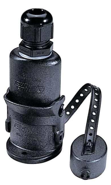 Dekkskontakt 5 polig vertikal - komplett