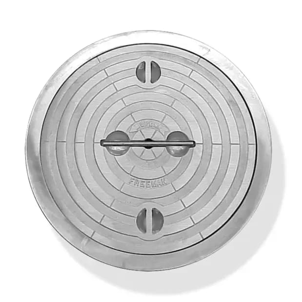 Aluminiumsluke Rund Ø12" Lift Out A-C