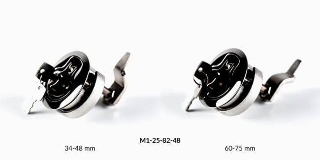 Kompresjonslås m/nøkkel 12-23/34-48 K