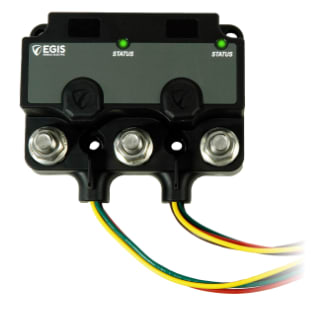 XD Fjernstyrt batteribryter dobbel U/man.bryter 12V/24V