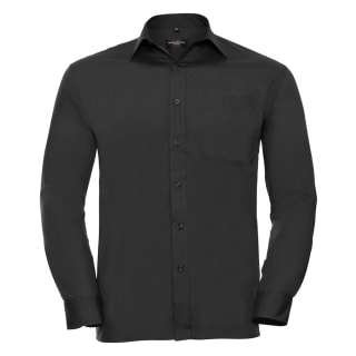 Russell Athletic Collection Long Sleeve Easy Care Poplin Shirt