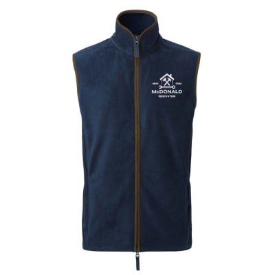 McDonald Renovation Unisex Navy Gilet