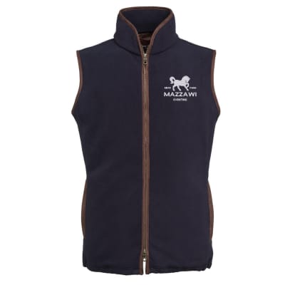 Mazzawi Eventing Unisex Navy Gilet