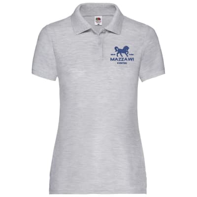 Mazzawi Eventing Ladies Grey Polo Shirt