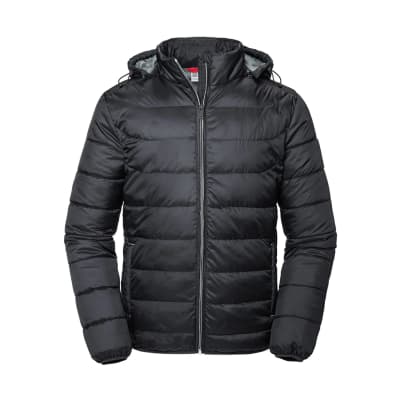 Russell Athletic Hooded Nano Padded Jacket