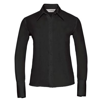 Russell Athletic Collection Ladies Long Sleeve Ultimate Non-Iron Shirt