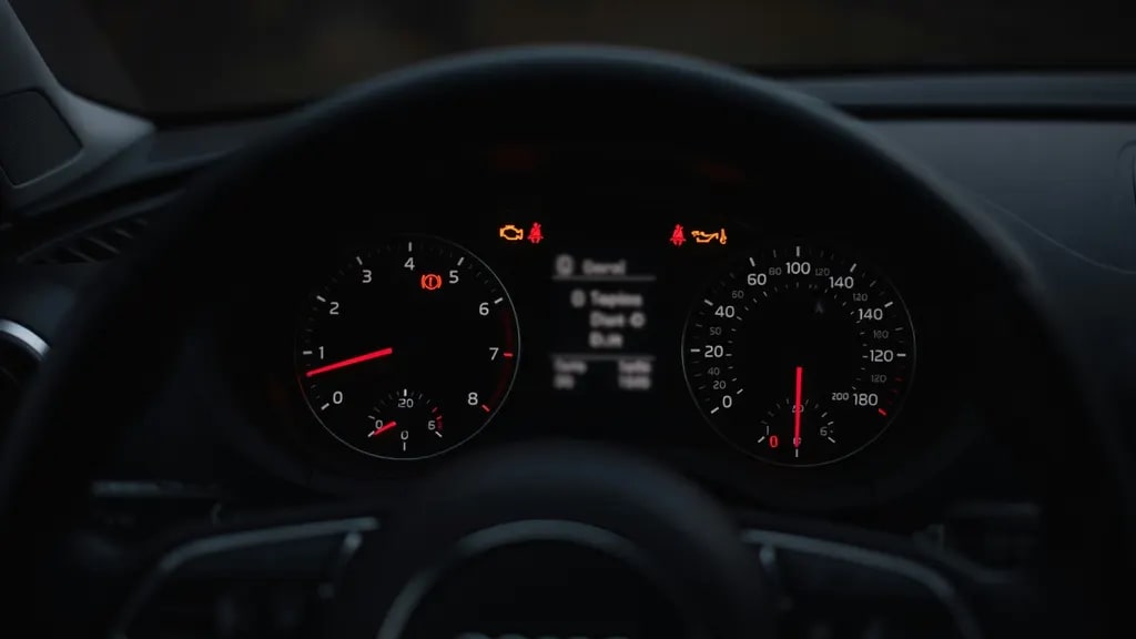 Audi a3 Kontrolki Opis
