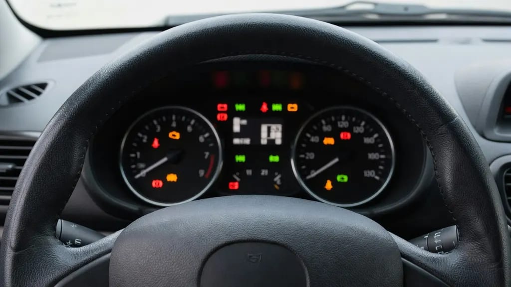 Renault Clio Kontrolki Opis