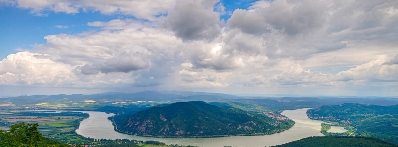 The River Danube at Visergad